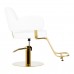 Hairdressing Chair GABBIANO LINZ NQ GOLD white